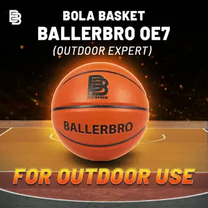 BOLA BASKET BALLERBRO OE7 | BOLA BASKET OUTDOOR SIZE 7 | BOLA BASKET PRIA | BOLA BASKET KULIT