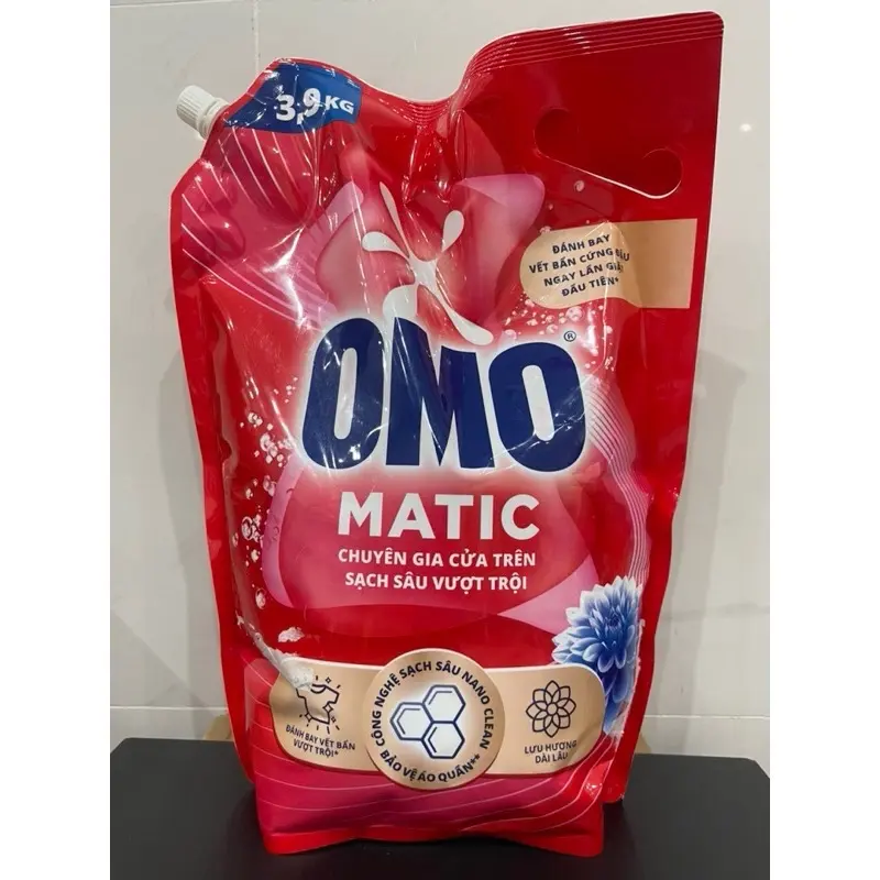 Omo nước túi cửa trên 3.9kg.