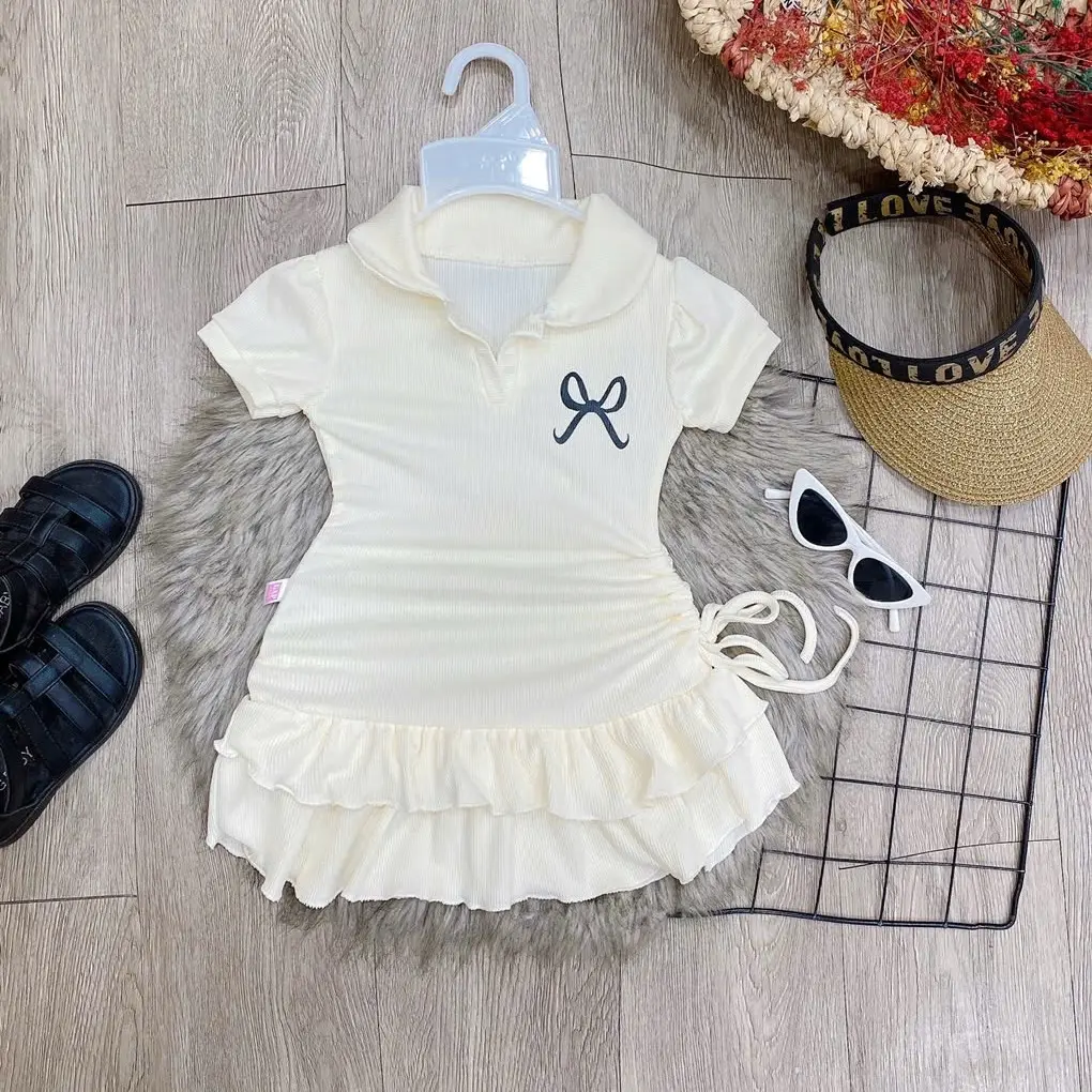 ĐẦM BÂU IN NƠ BÉ GÁI sz8-30kg