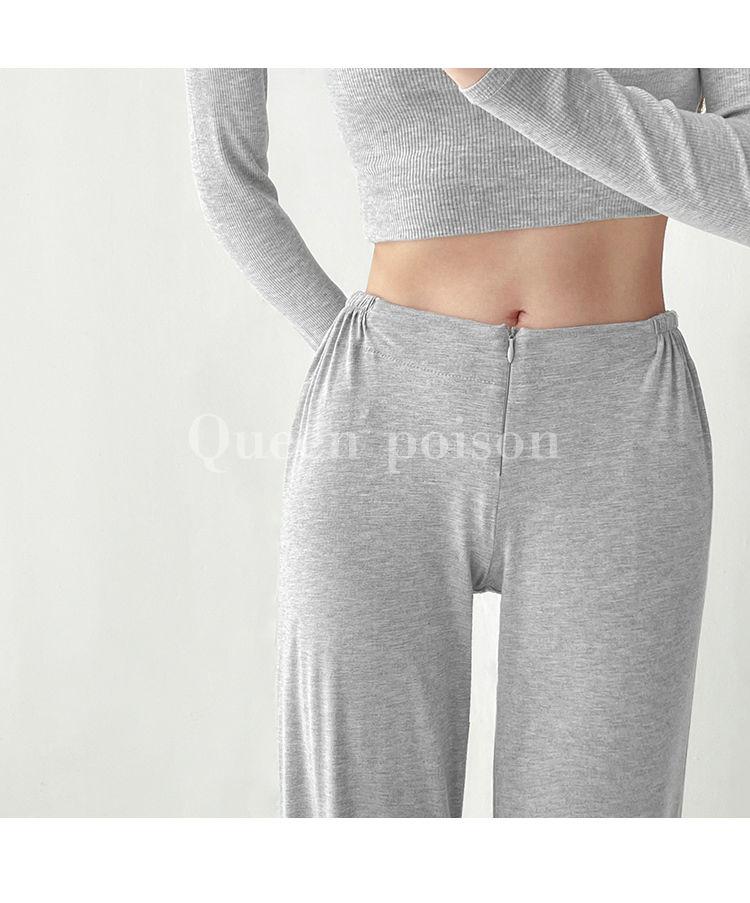 Product Introduction of Quần Tập Thể Dục Yoga Thể Thao Xếp Nếp, Dành Cho Nữ, Phong Cách Lười Biếng Mùa Thu, Dài Đến Chân, Ôm Hông, Ống Rộng, Cỡ Nữ, Cỡ Gợi Cảm, Tỷ Lệ Eo-Hông, Được Thu Thập Bởi 964 Người 5