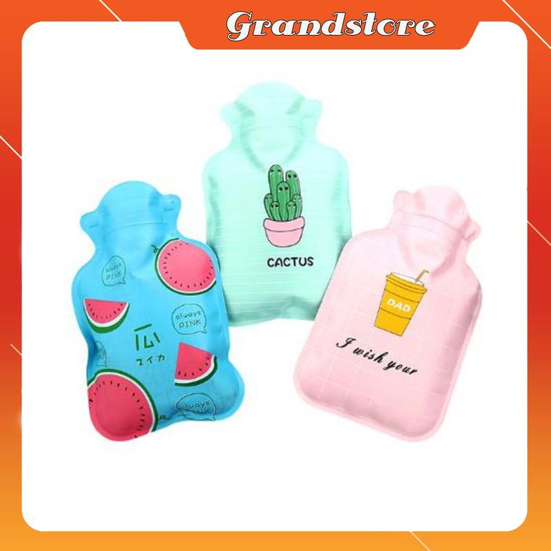 Túi chườm nóng lạnh giảm đau bụng kinh nguyệt, chườm nước đá nước ấm mini đa năng giữ nhiệt hạ sốt, giảm sưng, thâm mắt