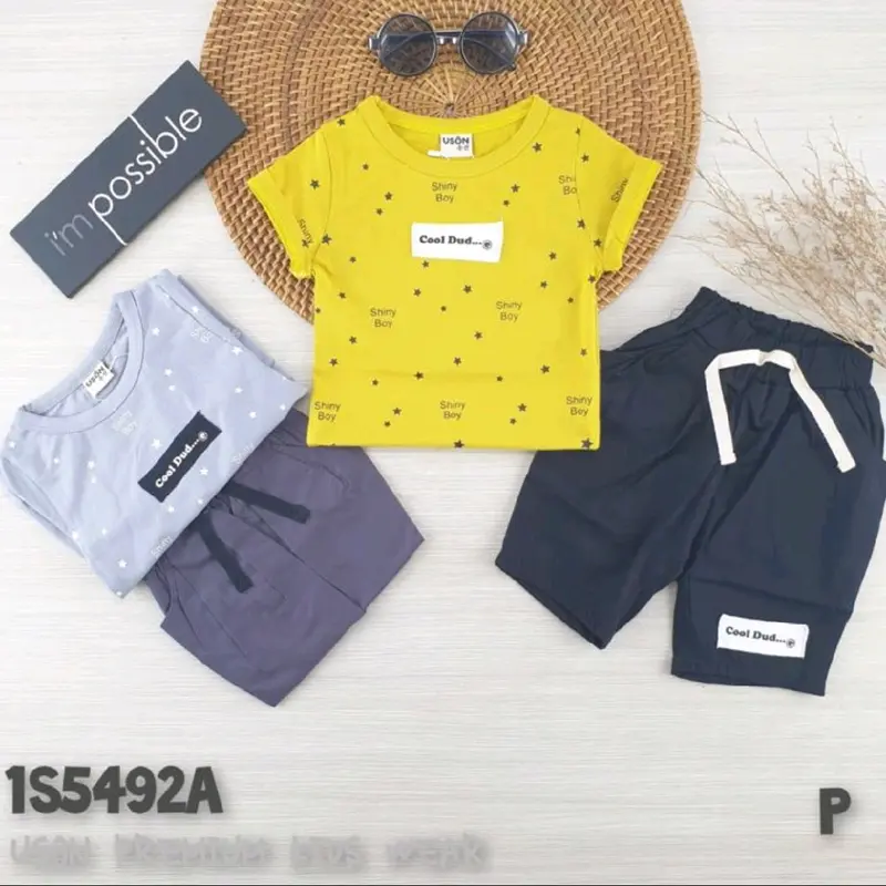 Setelan anak bahan import, Uson, Katun, #setelananak #setelananakadem 0