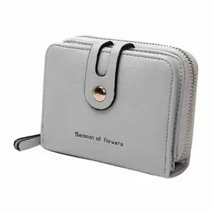 dompet bulan-dompet wanita lipat mini uang kartu koin kuit pu