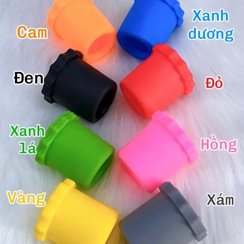 Vòng chống lăn micro 4 cạnh + chặn dưới chọn màu Phụ Kiện Silicon 8