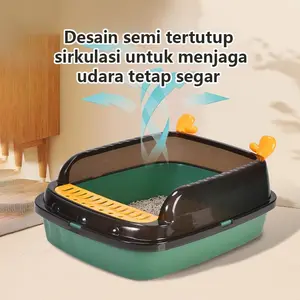 Cat Litter Box Cat Sandbox Cat M49  Sandbox PupStar+Place Cat Toilet Free Shovel