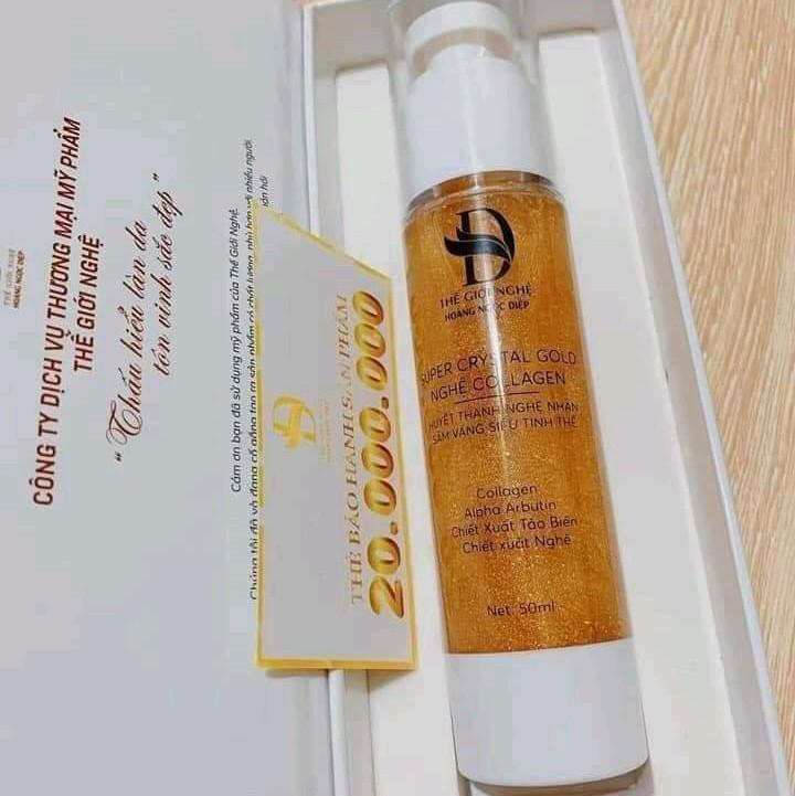 Huyết thanh nghệ serum nghệ nhân sâm colagen Dưỡng Ẩm Da