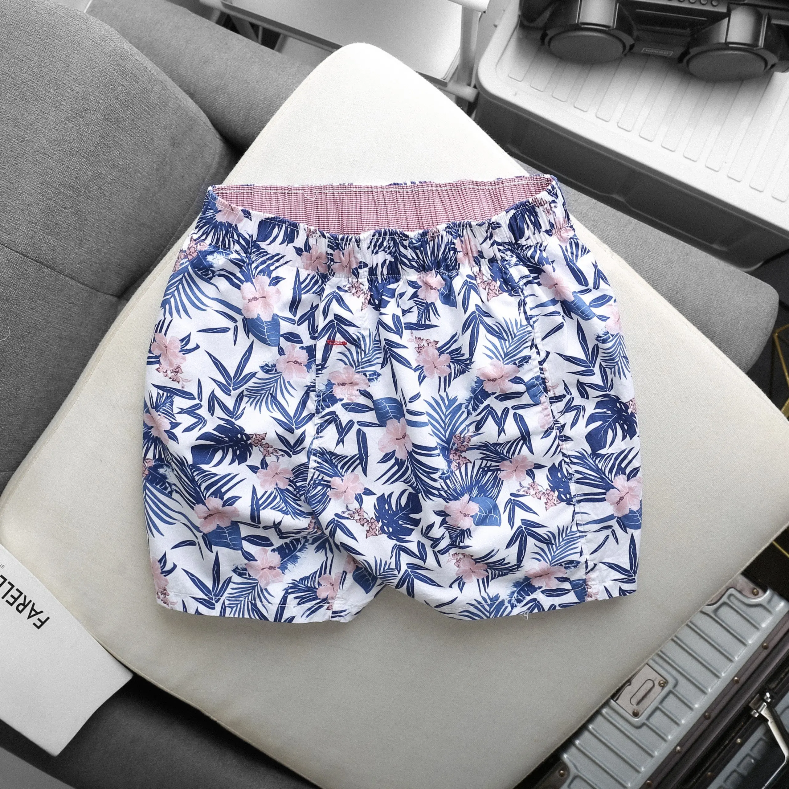 Combo 3 Quần đùi nam Cotton mặc nhà , mặc ngủ màu ngẫu nhiên