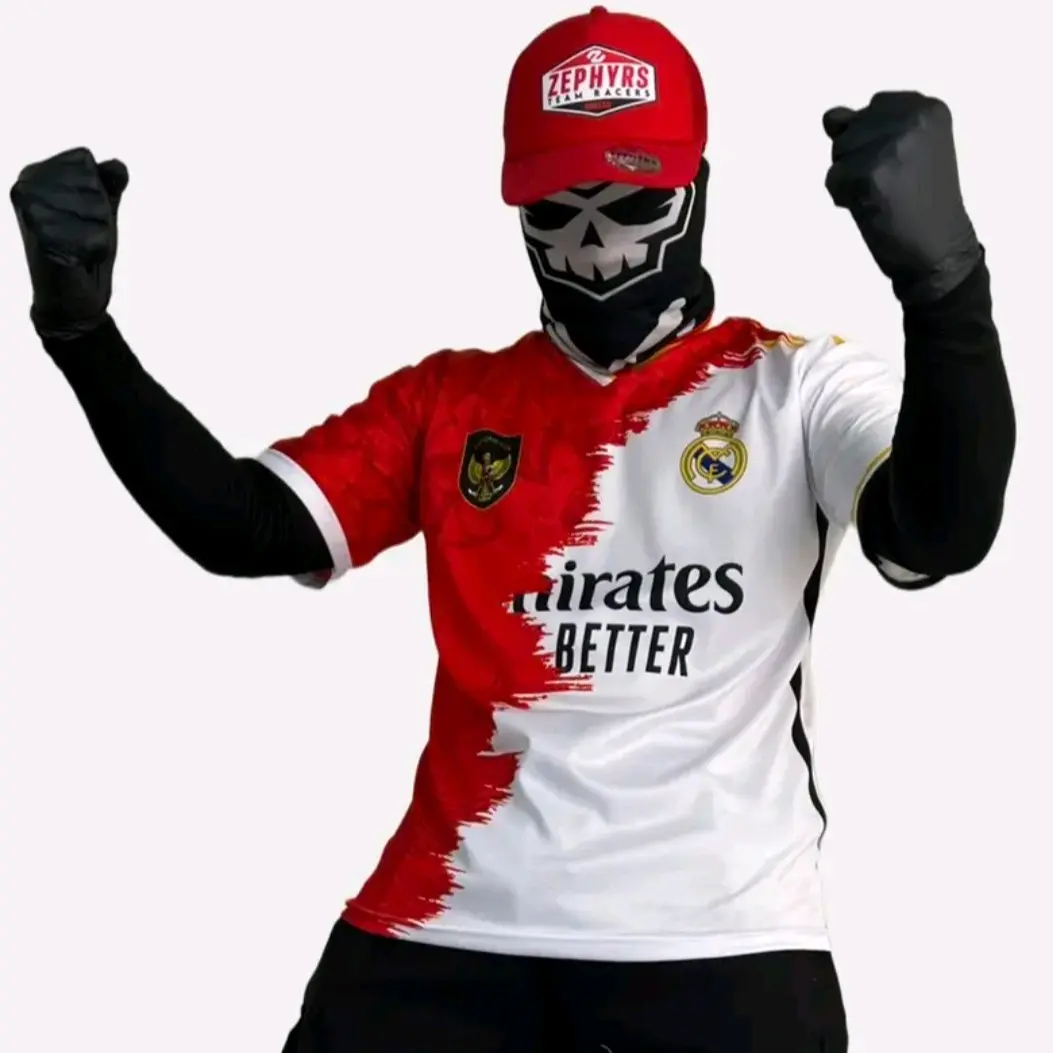 Jersey Timnas Indonesia X Real Madrid