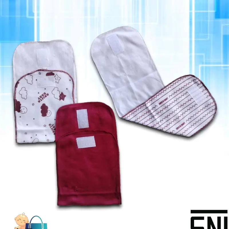 3pcs Gurita/Amet Bayi Newborn 0-3bulan motif arista baby SNI 6