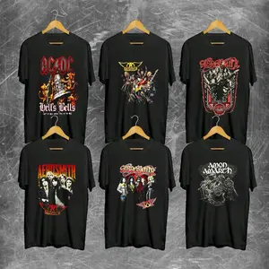 Kaos Band 100rb 4pcs semi katun pria wanita Santai Vol 1