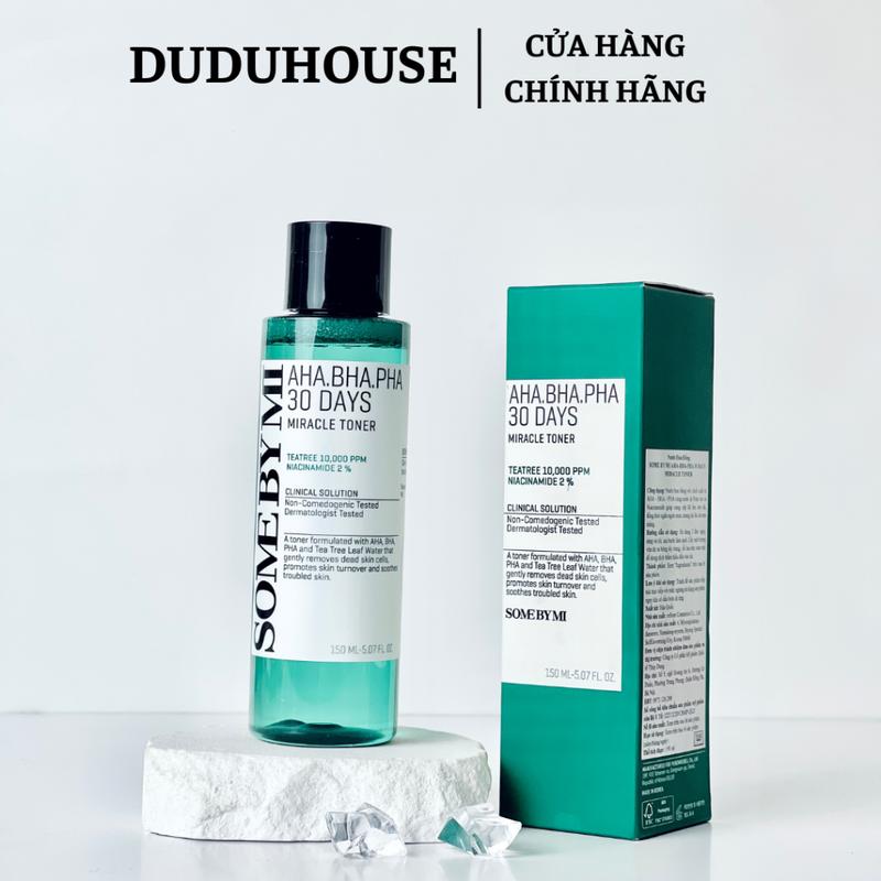 Some By Mi Nước hoa hồng AHA-BHA-PHA 30 Days Miracle Toner 150ml