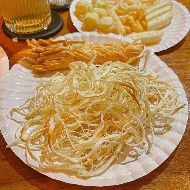 Phô Mai Sợi Hun Khói xé sợi Nga 110gr - Sản phẩm lên men sữa dê bò cừu không chất bảo quản - Snack Ăn Vặt Thức Ăn