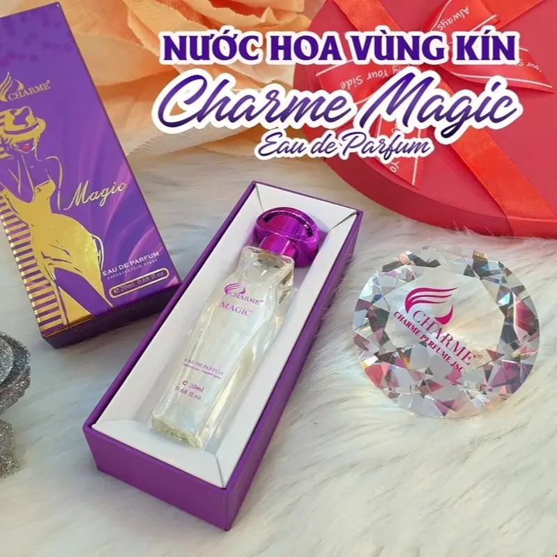 Nước Hoa Vùng Kín Charme Magic Tím 20ml