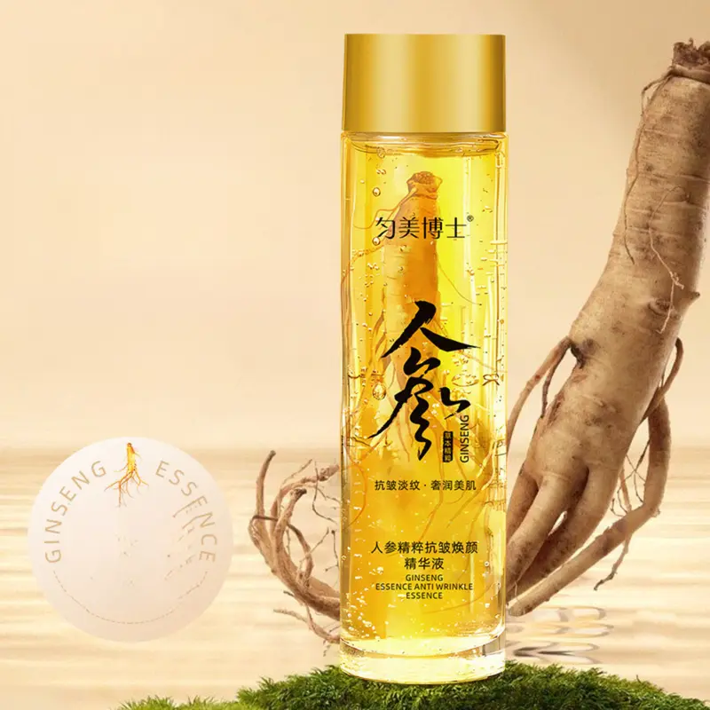 Tinh Dầu Nhân Sâm, Tinh Chất Dưỡng Ẩm, Đường Nét Nhẹ, Chống Nhăn, Nước, Dưỡng Ẩm, Làm Mới, Không Nhờn 3