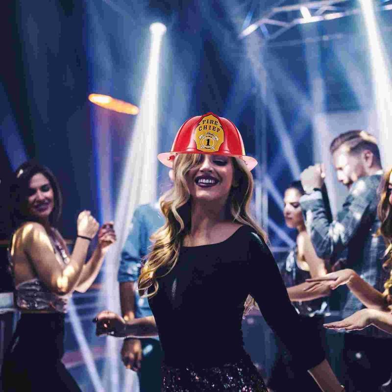 Product Introduction of Construction Hat Toys Fireman Hat Simulation Fireman Hat Adjustable Fireman Safety Helmet Makeup Toys Plastic Fireman Hat Toy Kids Toys 16