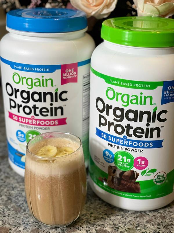   1,2kg  Bột Protein Thực vật hữu cơ Orgain-Chuẩn mỹ 