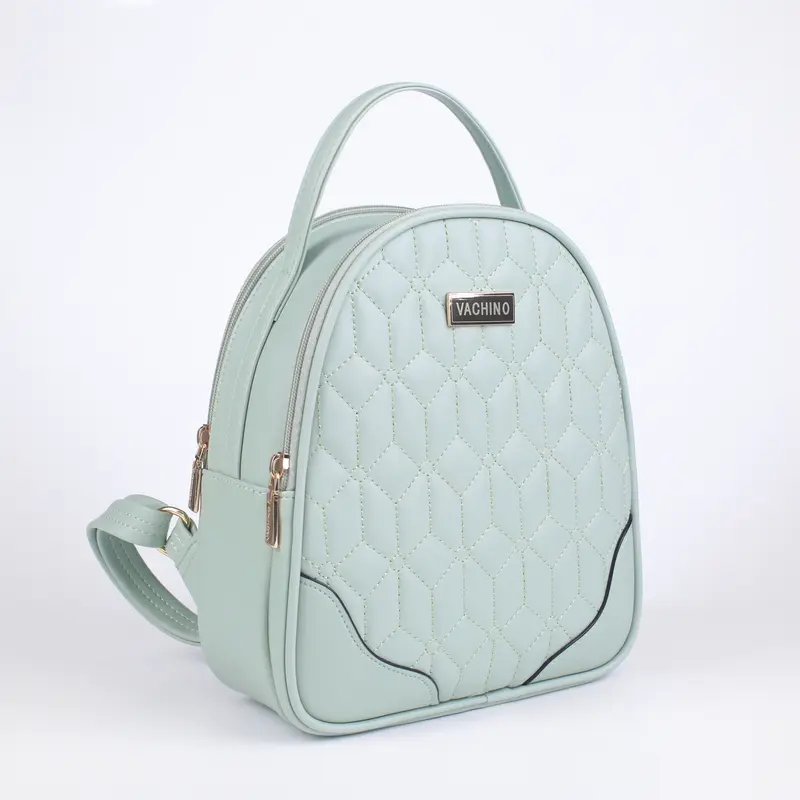 Balo thời trang nữ VACHINO - BG013. Cam kết y hình, bảo hành 12 thang, xem hàng ưng ý rồi thanh toán Da Backpack Da Backpack Đeo Vai 3