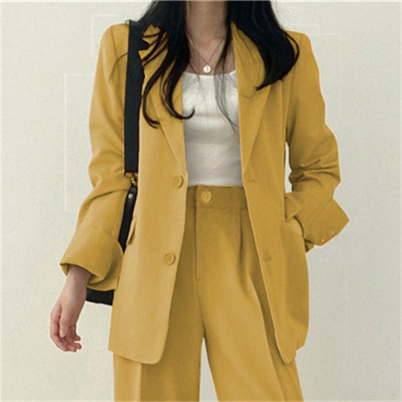 Product Introduction of Suit Jacket for Women 2024 Spring New Korean Style Coat Temperament Commute Blue Design Sense Niche Suit for Women 16