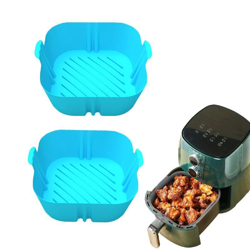 Silicone Air Fryer Liner, Reusable Air Fryer Mat, Oven Baking Tray, Kitchen Appliance Parts for Air Fryer 5