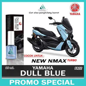 CAT OLES PENGHILANG BARET MOTOR DULL BLUE - YAMAHA NMAX TURBO
