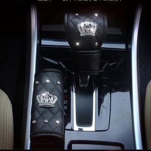 (6 mẫu) Bọc phanh tay cần số VƯƠNG MIỆN,THIÊN NGA đính đá sang trọng - Đai an toàn bảo vệ xe ô tô