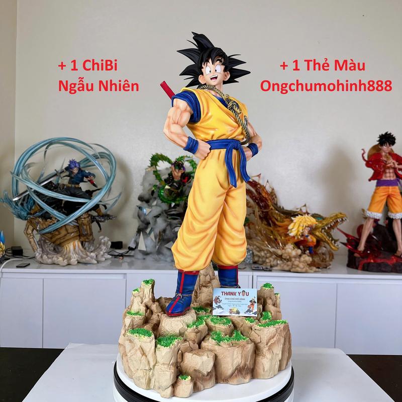 Mô hình Goku 70cm trong Dragonball siêu to và đẹp Ongchumohinh MH630 Toy Đồ Chơi