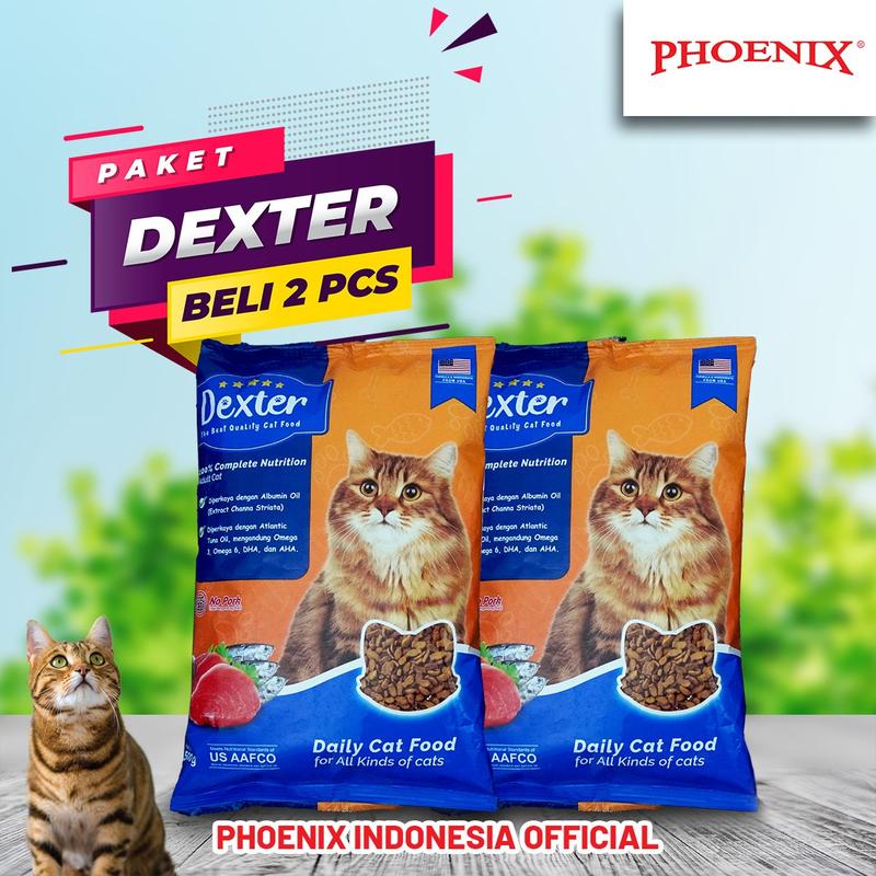PAK DU Paket 2 Makanan Kucing Phoenix Dexter - Shop | Tokopedia