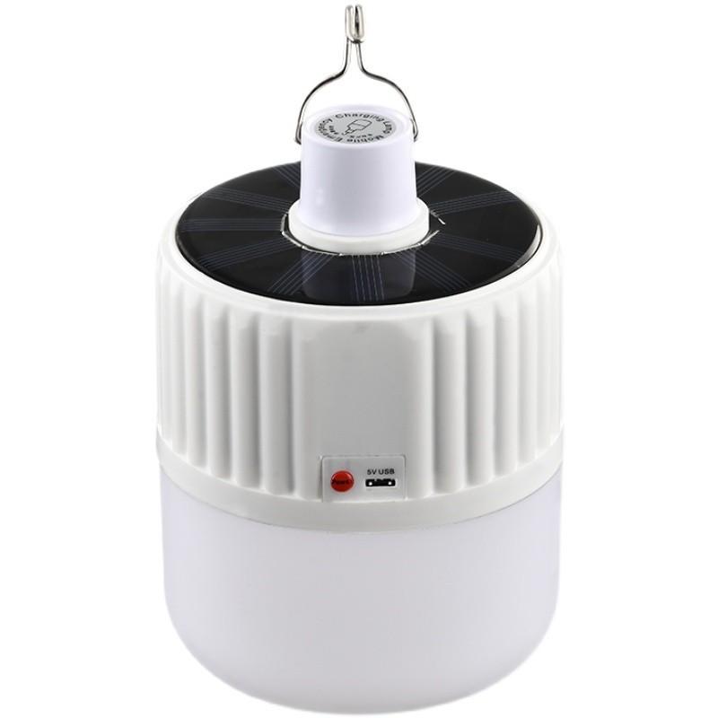 Bóng đèn tích điện treo,Bóng đèn led bóng đèn sạc năng lượng mặt trời mẫu mới, đèn chợ đêm di động, đèn gian hàng đèn khẩn cấp mất điện 5