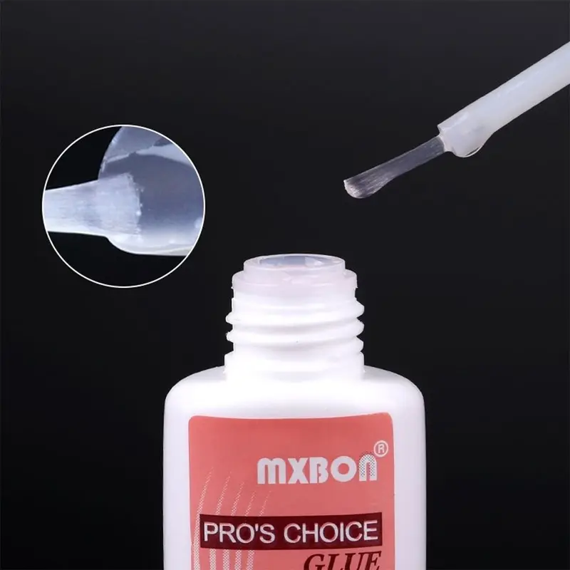 MXBON Nail Glue Lem Kuku Palsu Tahan Lama Lem Kupal Lem Aksesoris Super kuat dan tahan lama Manicure Pedicure Art Art kuku palsu dan lem 2