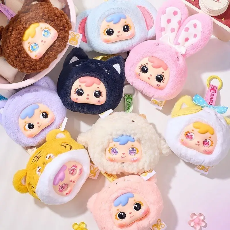 Samuel Mini Small Animal Plush Blind Box Pendant Fashion Play Bag Accessories Gift Genuine-B306