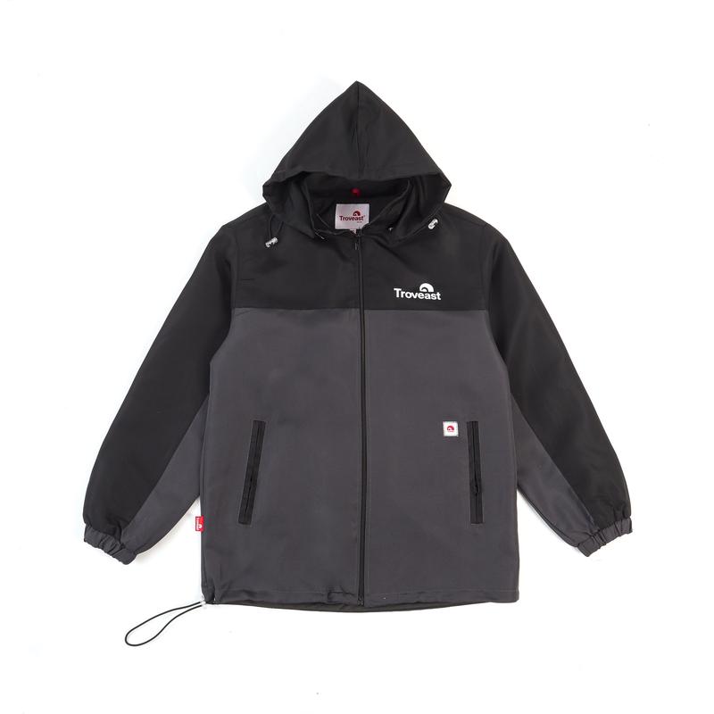 Troveast Daily Outdoor Jacket Hike Series Black Grey - Shop | Tokopedia