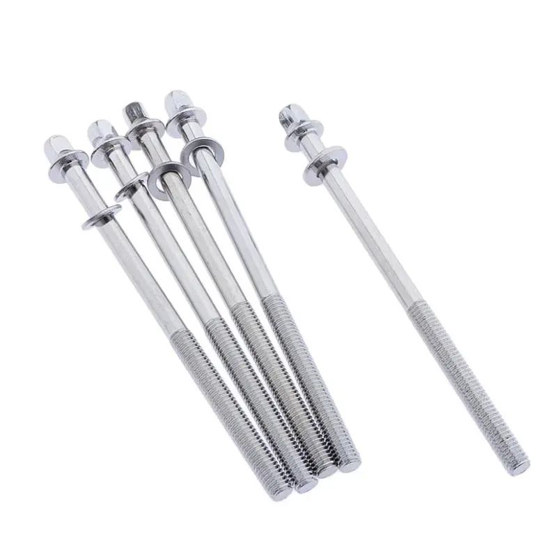 Thanh Căng Trống, Bộ 5 Cái, Kích Thước 108mm x 6mm, Thích Hợp Cho Tom Và Snare, Được Sử Dụng Để Xây Dựng Và Sửa Chữa 0