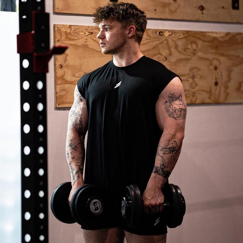 Product Introduction of NEW Summer Fitness Sports Tank Top Men Breathable Loose Mesh Training Sleeveless T-shirt Quick Drying vest male Fitness Clothing 13