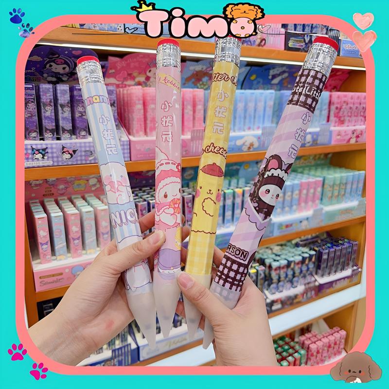 Bút Chì Khổng Lồ Dụng Cụ Học Tập Độc Lạ Nhân Vật Hoạt Hình Kuromi Các Loại VPB26