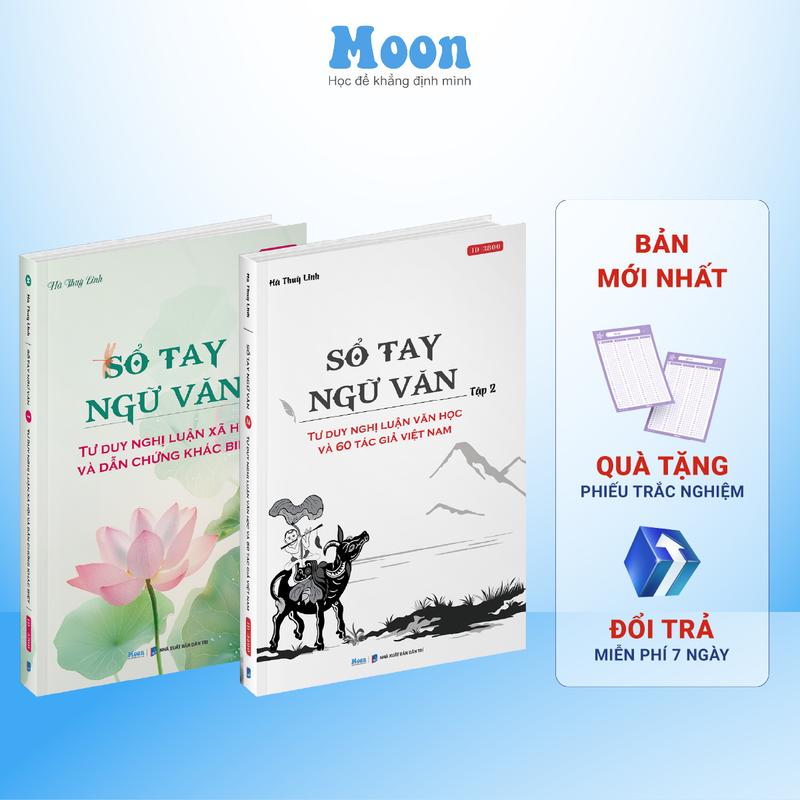 Sổ tay ngữ văn nghị luận xã hội và nghị luận văn học Moonbook