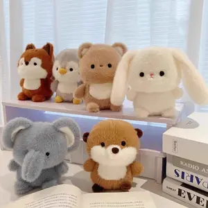 [READY] Boneka Plush Hewan 16cm Gemoy - Boneka Kelinci Anjing Beruang Lucu Aesthetic - Pajangan Meja Kamar & Teman Tidur Lembut - Kado Hadiah Ultah Viral