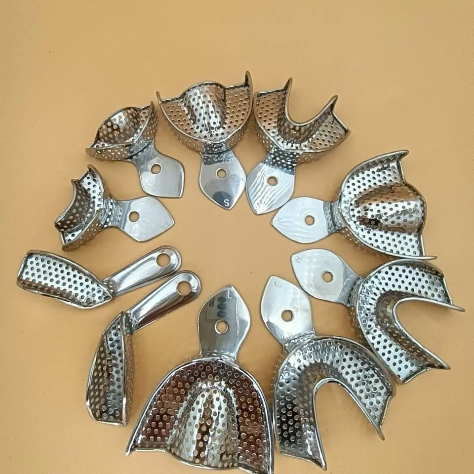 Thìa lấy dấu Inox nha khoa .(Lấy dấu răng chuẩn xác ,tiện lợi )