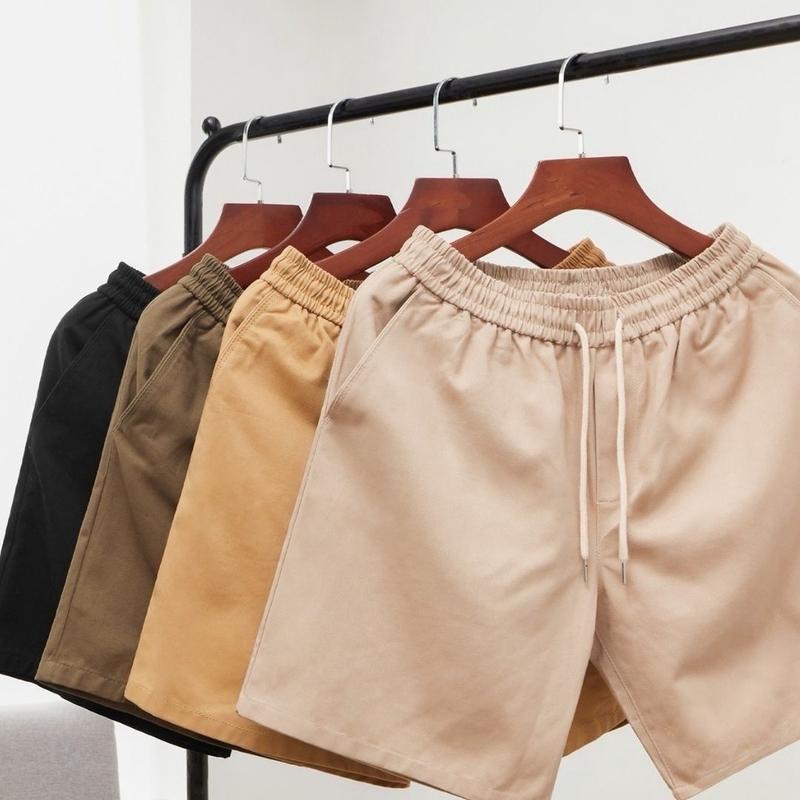 Product Introduction of Quần Short Kaki Nam Cạp Chun Dây Rút Việt Minh MAN Menswear Có Túi Quần Lửng 4
