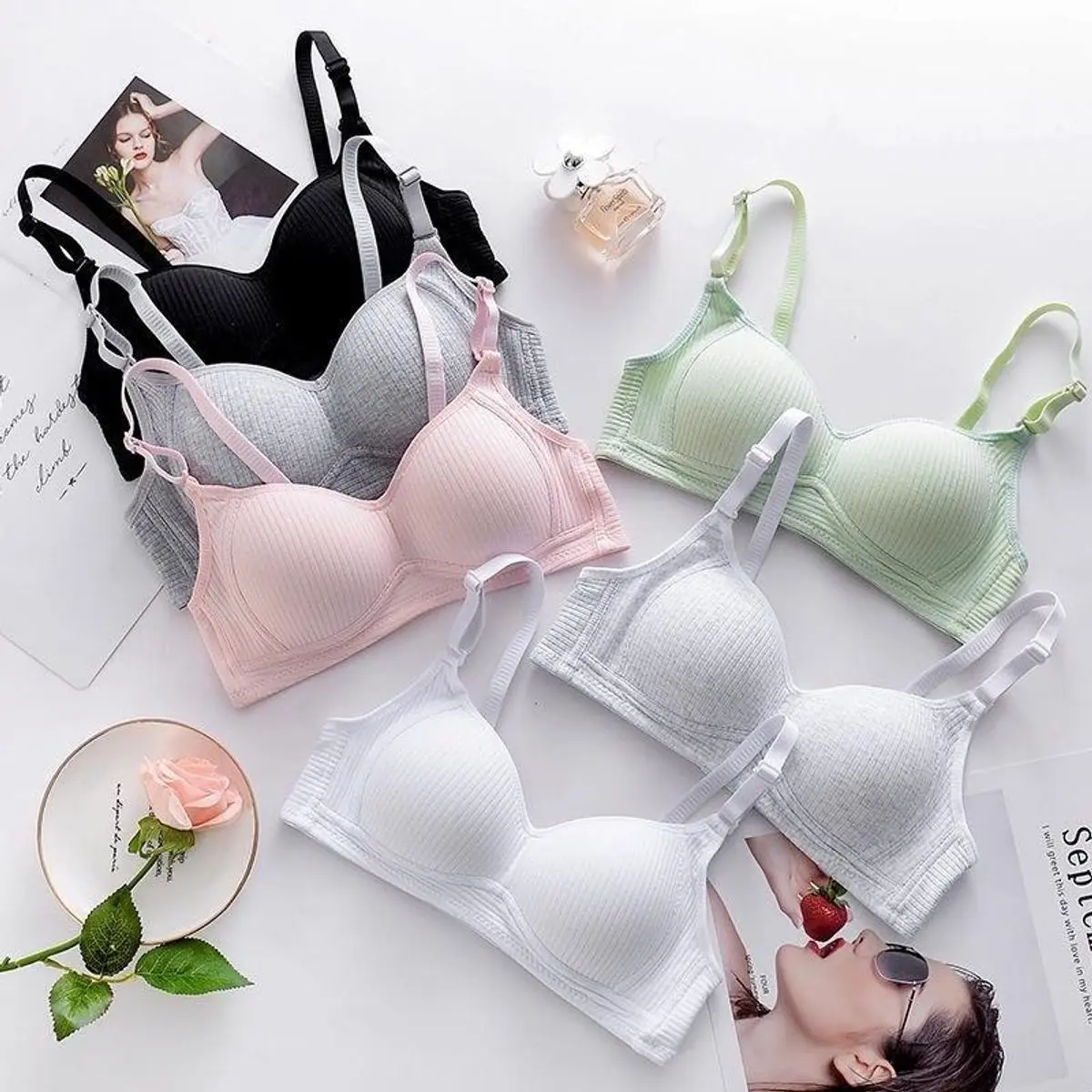 AHS - Combo 3 áo học sinh mỏng nhẹ ( form nhỏ ) Trơn, Thông thường - Tân Uyên Shop Thun Bra Nữ Voi Ren Tua Rua