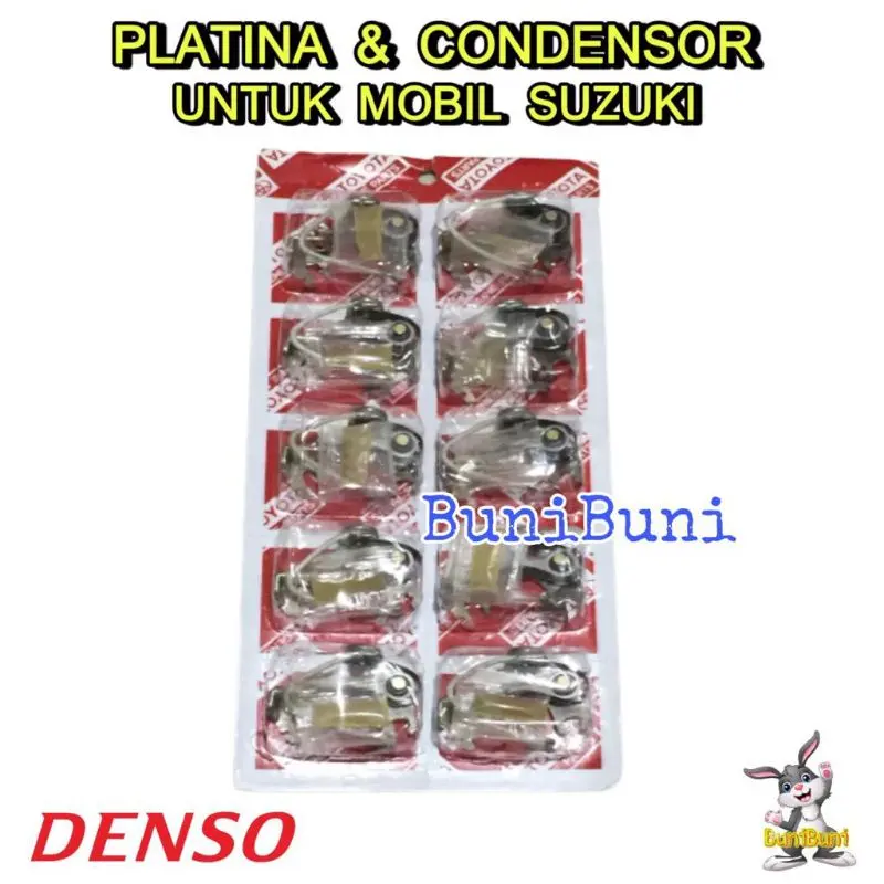 PLATINA CONDENSOR SET Untuk Mobil SUZUKI CARRY EXTRA 1.0 ST100 Dan JIMNY KATANA 2