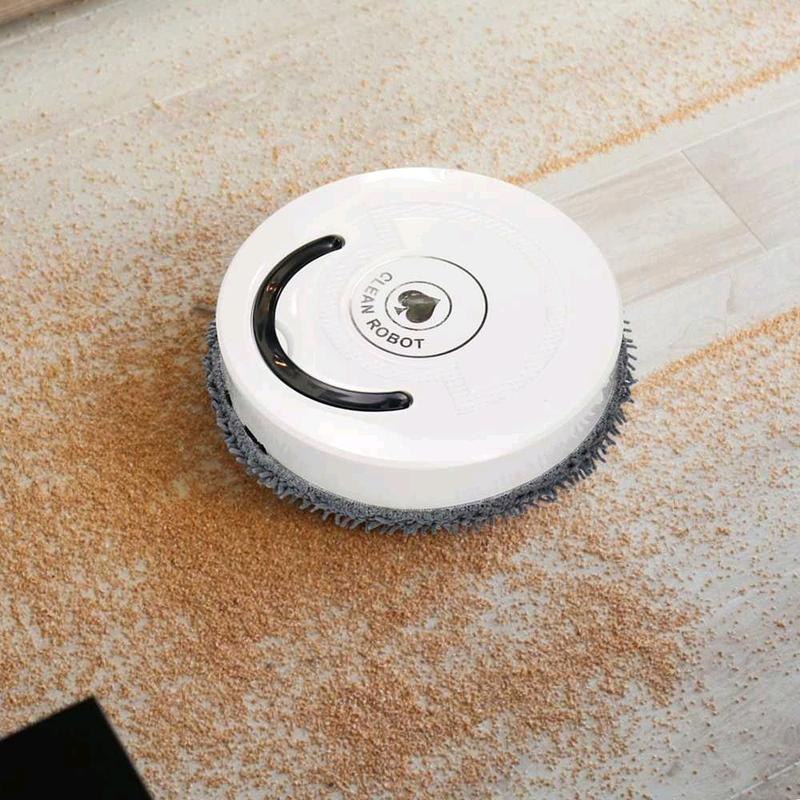 CLEAM Clean Robot Intellegen Mopping Robot Mesin Pengepel Lantai - TDJ-08 - PLRT (Varian:Putih- Kode: 7RHR88WH ) Pembersih Kabel 1