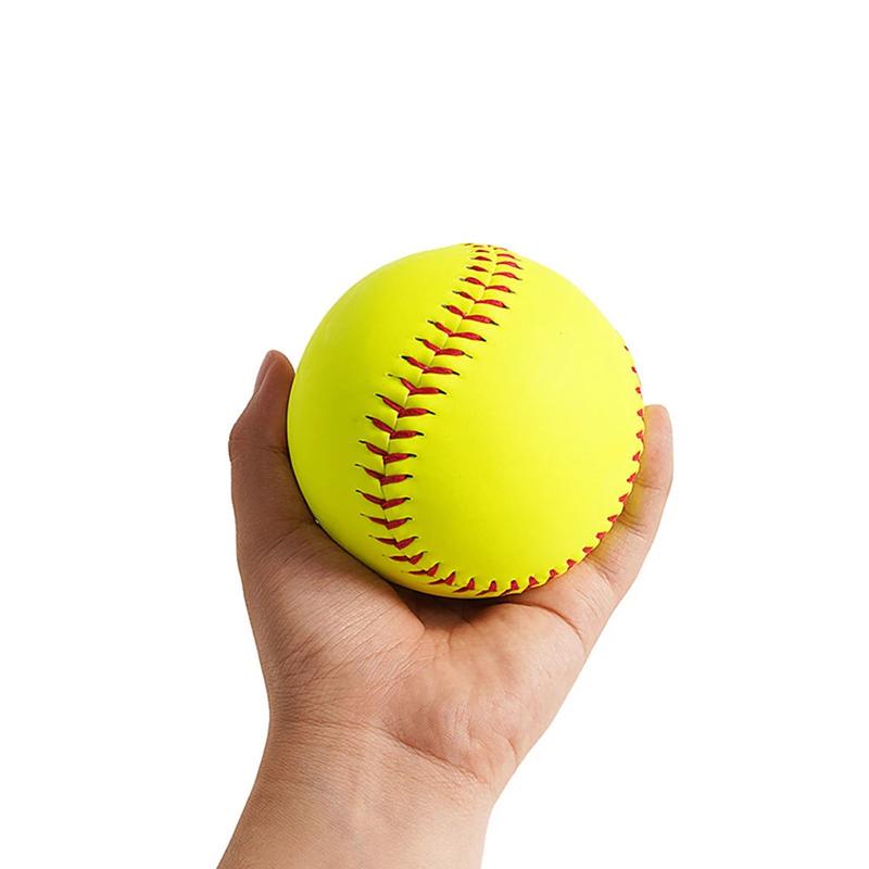 Product Introduction of 12-Cal Sports Training Softball Official Size Weight Unmarked Training Ball Child Softball High Quality 2023 New 19