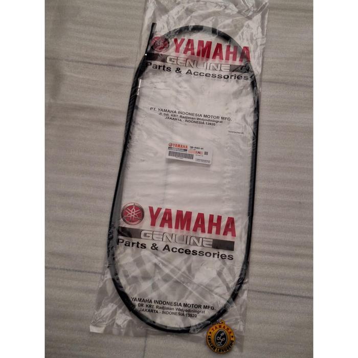 Gambar CABLE BRAKE / KABEL REM BELAKANG YAMAHA MIO SMILE / SOUL / SPORTY ORIGINAL YGP 14D-F6351-01 dari Yamaha Lancar Langgeng Kab. Banjarnegara Tokopedia