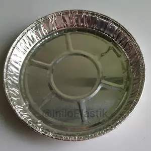 Alumunium Foil Tray RX-1236 / Aluminium RX-1236 RX 1236 Bulat (25pcs)