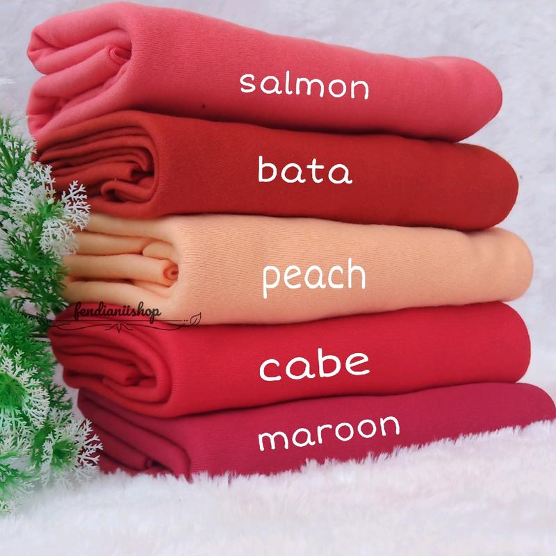 Bergo Jumbo Tabina Jilbab Instan tali hijab simple khimar non ped anti tembem 4