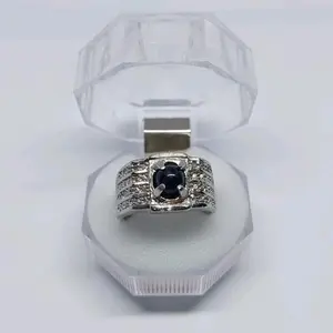 Cincin batu mustika lipan black mamba onix