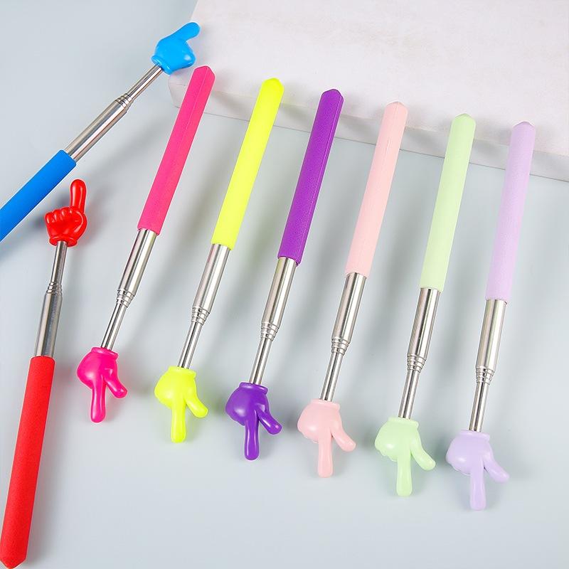 Que chỉ bảng cho giáo viên hình ngón tay, dụng cụ đồ dùng giảng dạy có thể thu gọn và kéo dài tiện lợi 3