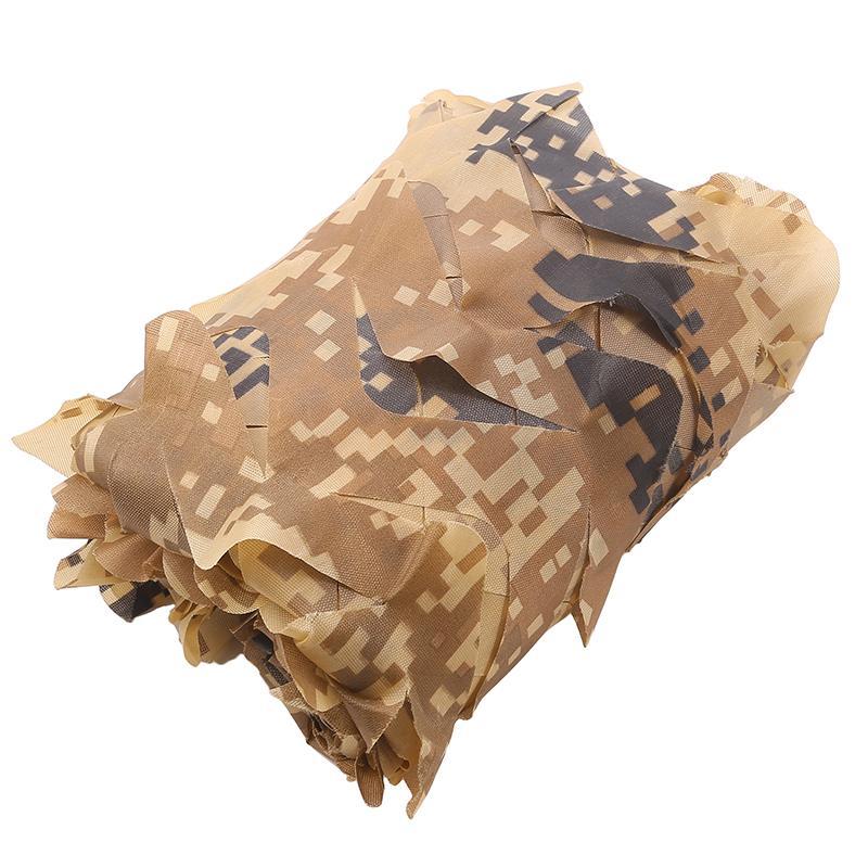 Camouflage Net Anti Aerial Sunscreen Camouflage Jungle Hiking Net <ADH426> 6