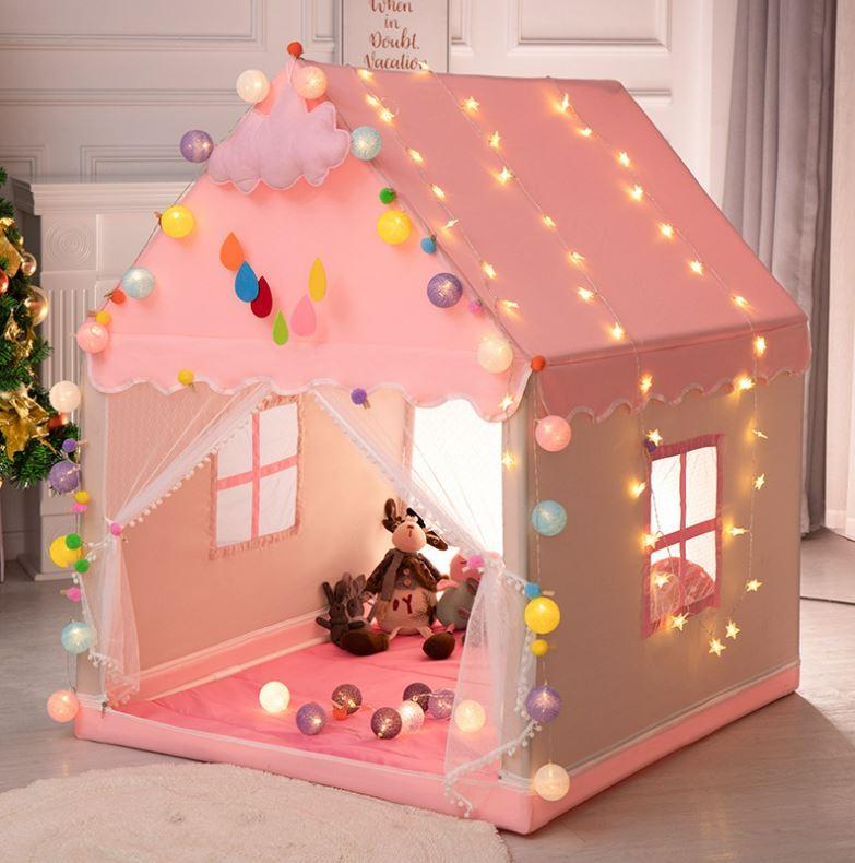 TẶNG KÈM ĐÈN NHÁY Lều cho bé Lều công chúa hoàng tử Mẫu mới hàng cỡ đại cao cấp