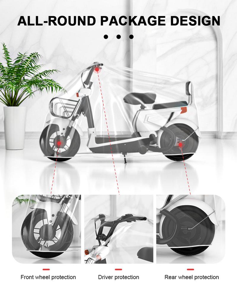 Product Introduction of Vỏ xe máy, nhựa dày trong suốt, chống thấm nước và chống bụi, có nắp đậy 29